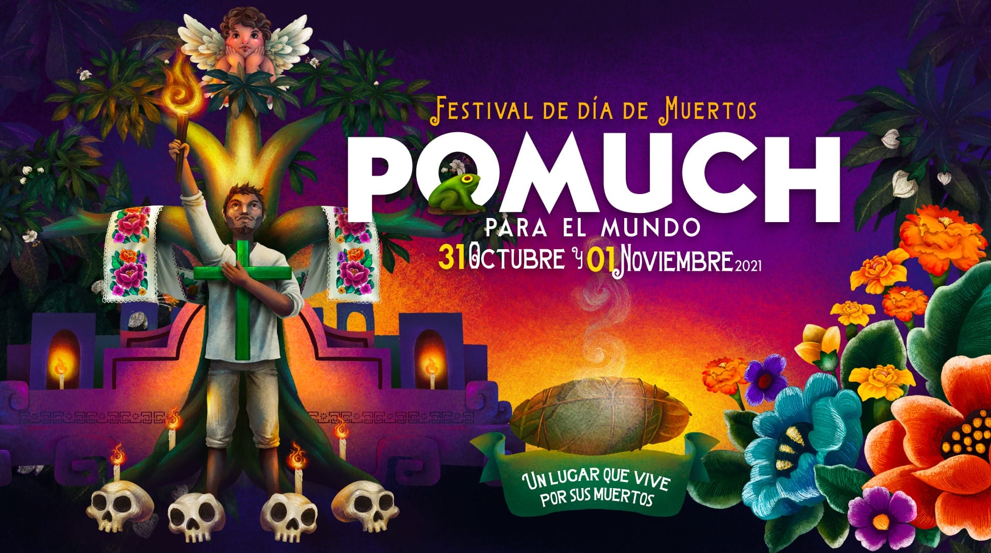 Alistan Festival del Día de Muertos “Pomuch” en Campeche