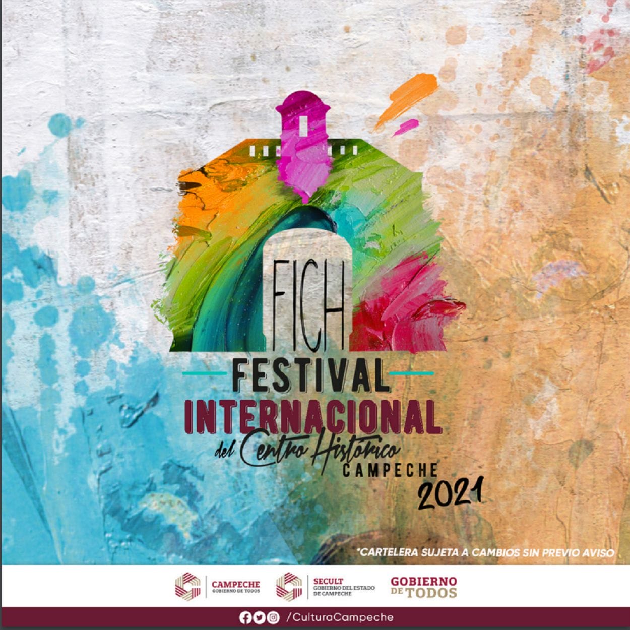 Inicia el Festival Internacional del Centro Histórico de Campeche