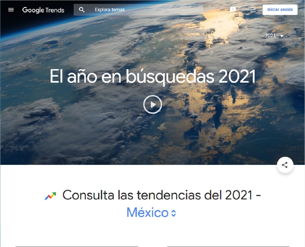 ¿Qué buscaron los mexicanos durante el 2021?