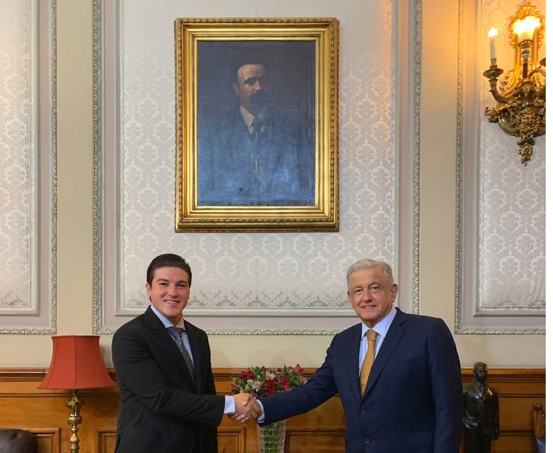AMLO elogia gobierno de Samuel García en Nuevo León
