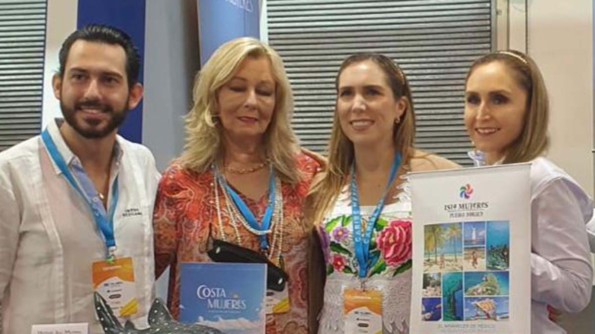 Costa Mujeres se estrenó como destino en el Tianguis Turístico de Acapulco