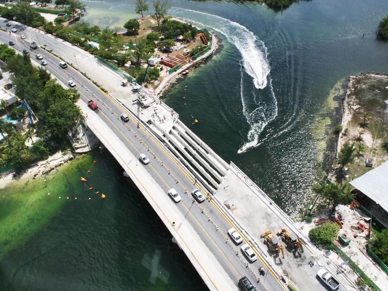 ICA gana contrato para construir el Puente Vehicular Nichupté en Cancún