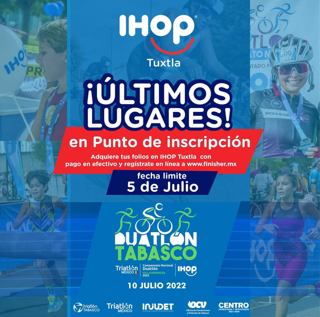 IHOP listo para el Campeonato Nacional de Duatlón este 10 de Julio