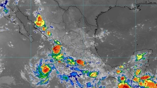 Tormenta tropical Newton se forma en el pacífico mexicano, esta será su trayectoria
