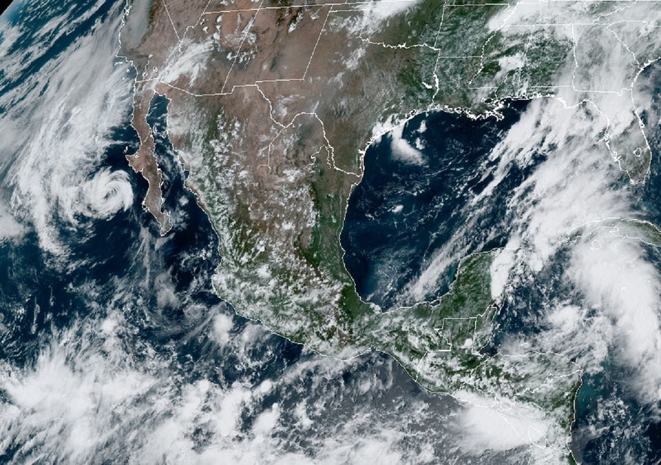 Se forma Tormenta Tropical 'Orlene' afectará a estos estados