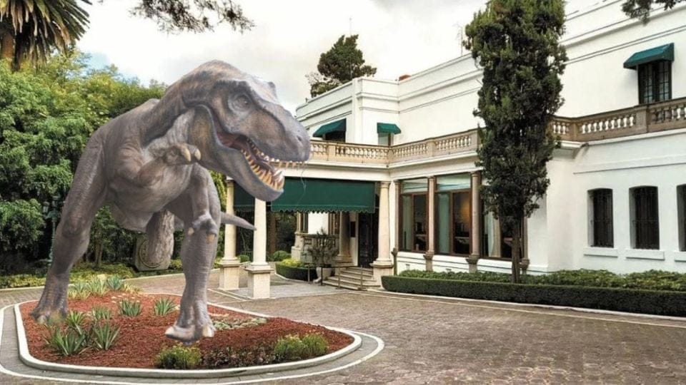 Dinosaurios invadirán Los Pinos en esta exposición que llega desde el Museo del Desierto