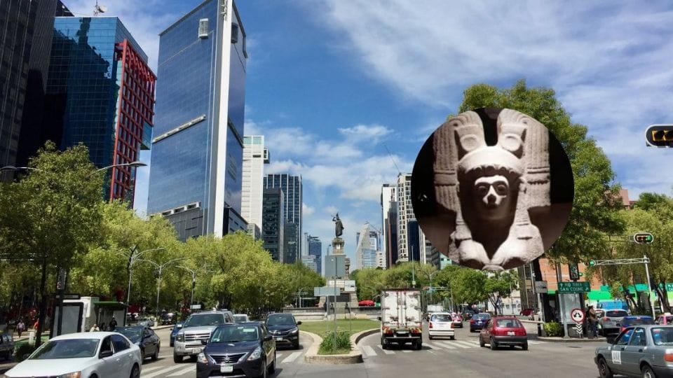Así fue la llegada de La Joven de Amajac a la CDMX que puedes visitar en Paseo de la Reforma