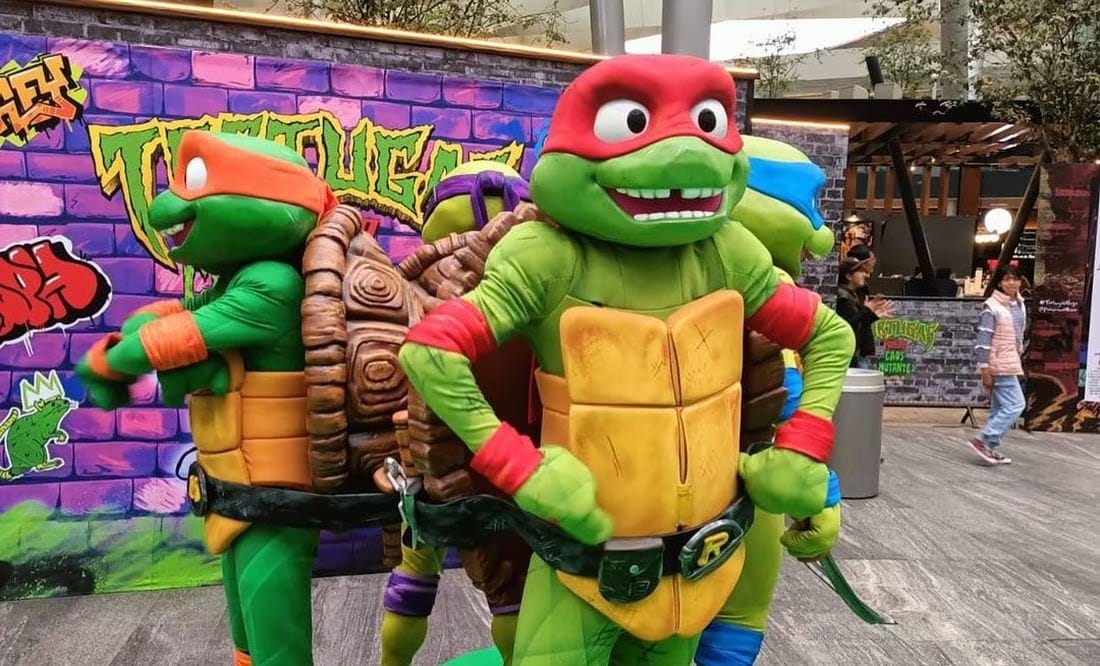 Visita el mundo de las Tortugas Ninja en esta divertida exposición