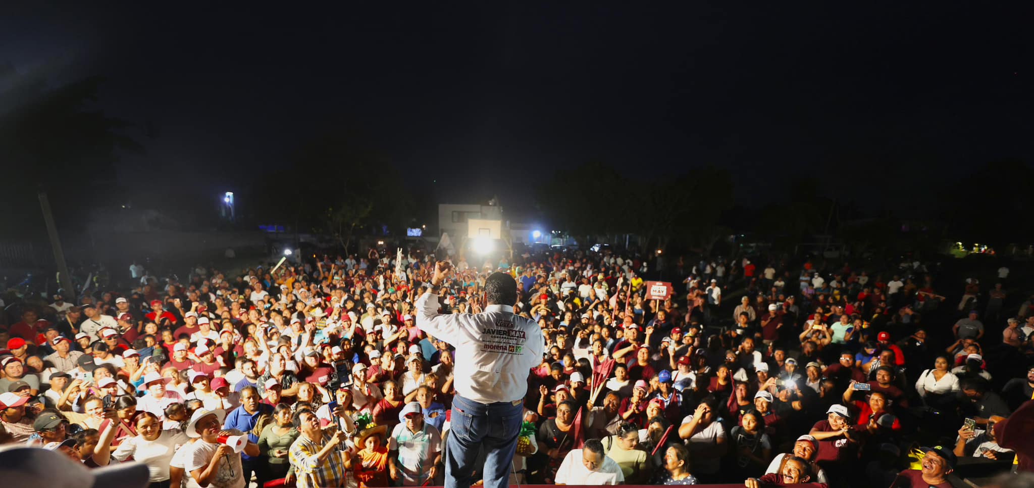¡El Ritmo de la Política! Componen Corrido a Javier May Mientras Avanza la Campaña