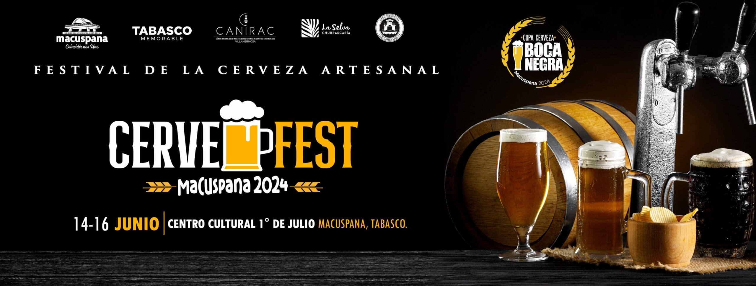 ¡Cervefest Macuspana 2024: Un festival para amantes de la cerveza artesanal!