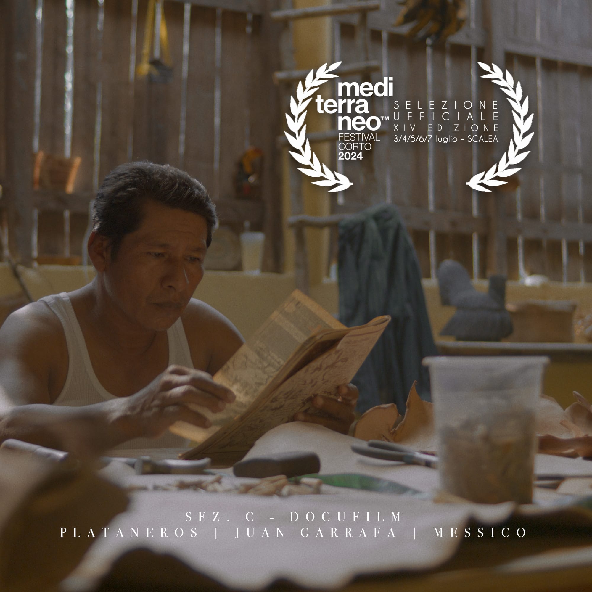 "Plataneros" de Juan Garrafa: Estreno mundial en Italia en el Mediterraneo Festival Corto 2024