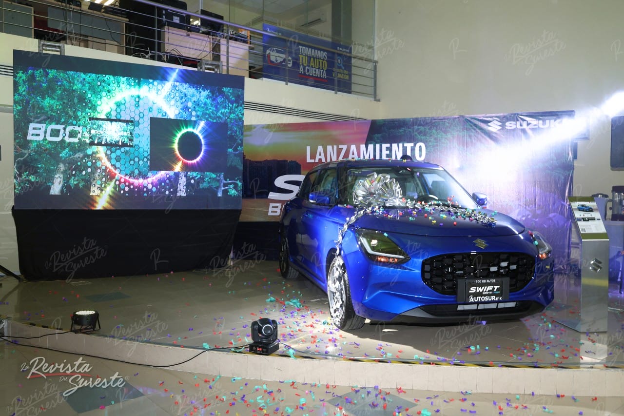 Suzuki Villahermosa presentó el Swift Booster Green 2025