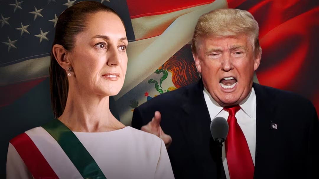 "Claudia Sheinbaum responde firme a Donald Trump: Diplomacia y defensa de México en el escenario internacional"