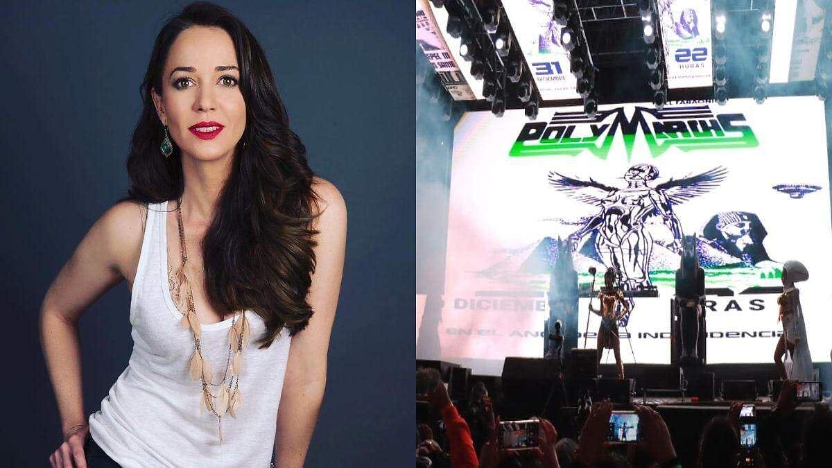 Laisha Wilkins enciende polémica en redes tras llamar “nacos” a asistentes del concierto de Polymarchs