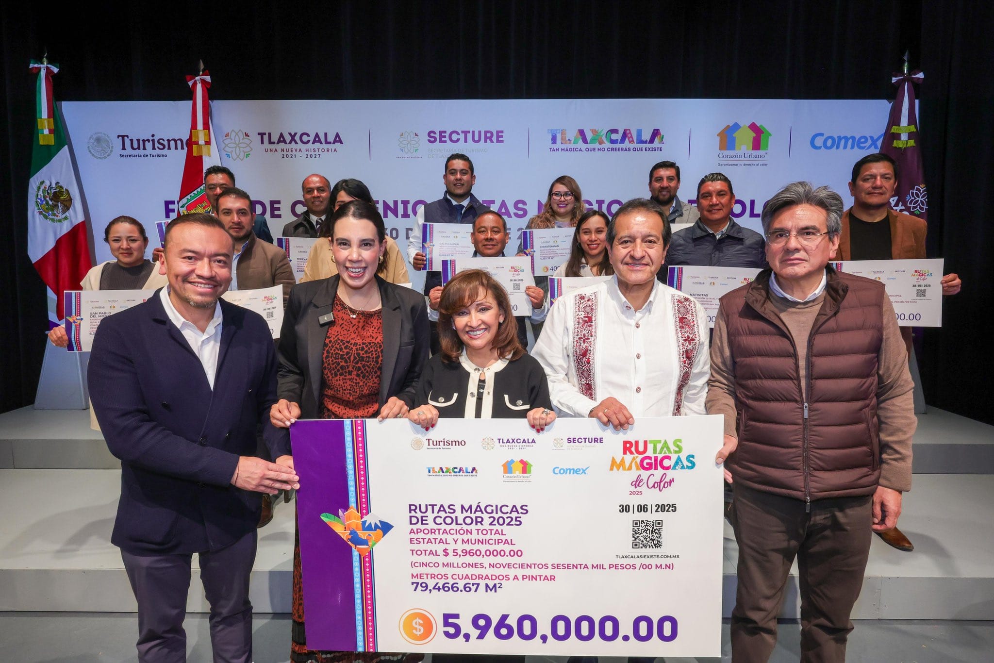 Firman convenio Sectur y Tlaxcala para fortalecer el turismo con espacios renovados