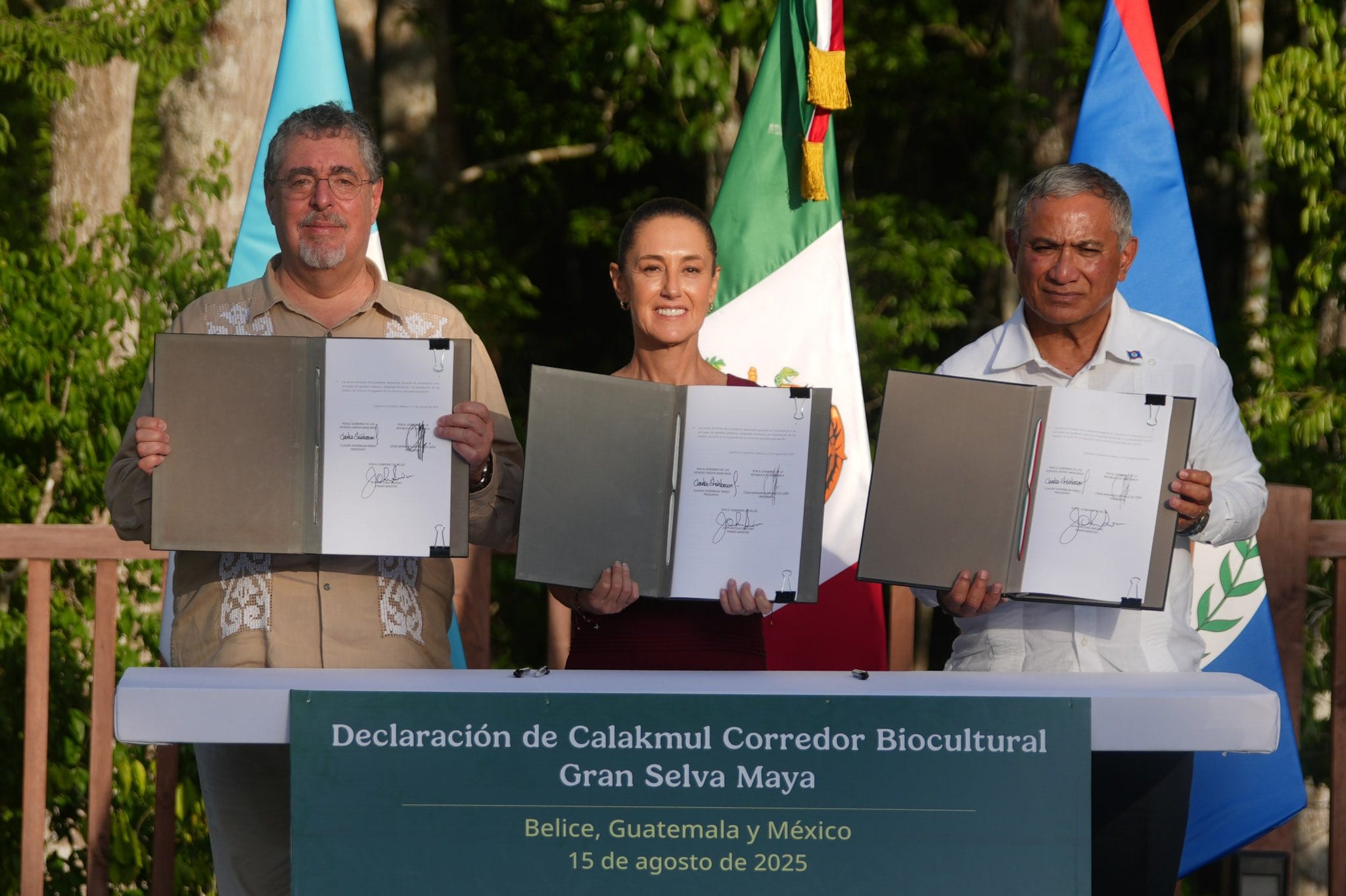 México, Guatemala y Belice crean el mayor Corredor Biocultural del mundo: Selva Maya protegerá 5.7 millones de hectáreas