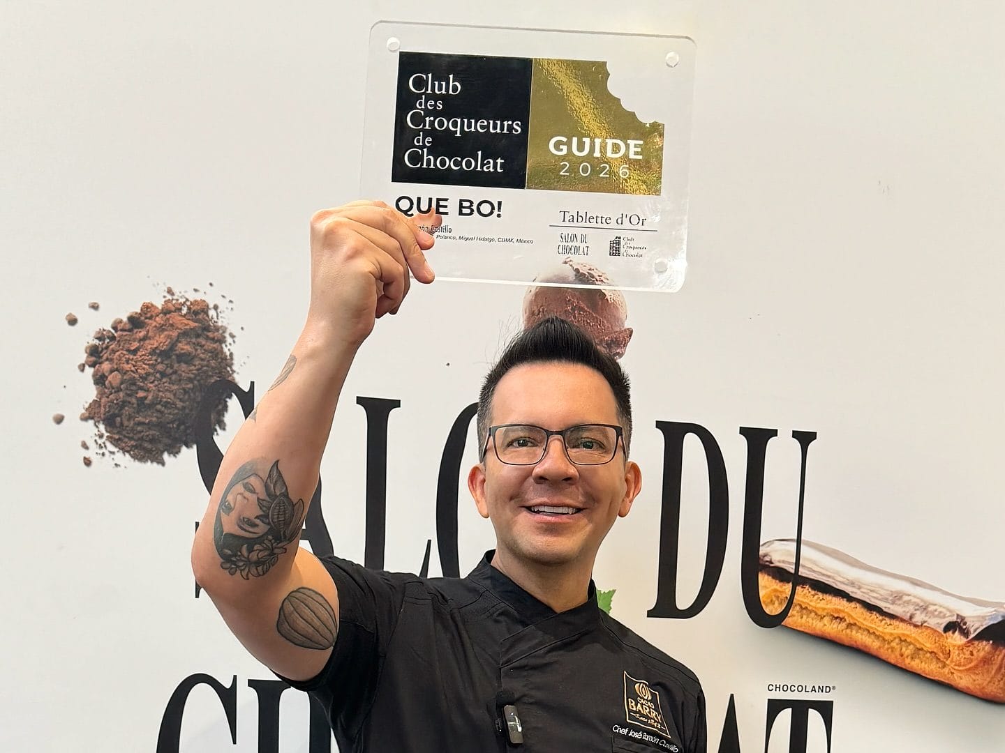 JoséRa Castillo hace historia: Primer latinoamericano en ganar la Tableta de Oro dos veces seguidas en Francia