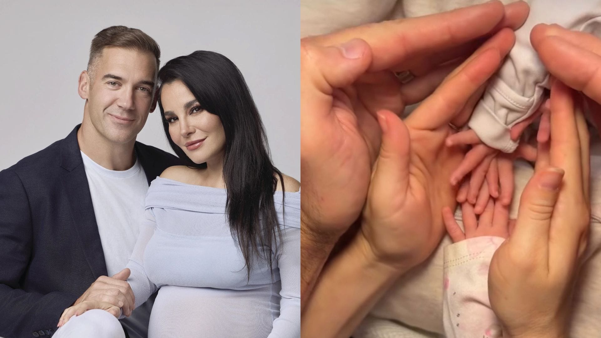 Martha Higareda y Lewis Howes celebran el nacimiento de sus gemelas